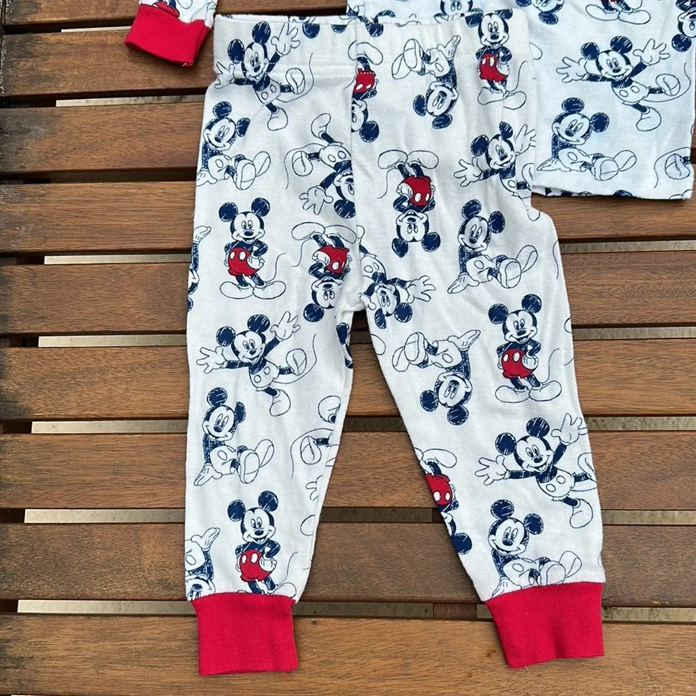 Mickey mouse pajamas set 18 months 100% cotton